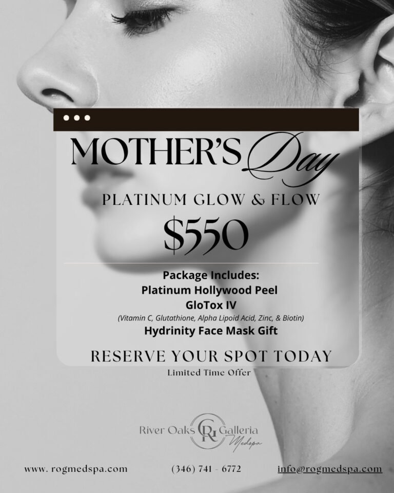 ROG Mother's Day Platinum Glow & Flow ROG Medspa Houston TX